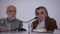 Alejandro Kaufman y Horacio González en la Presentación del libro Water Benjamin en la ex ESMA