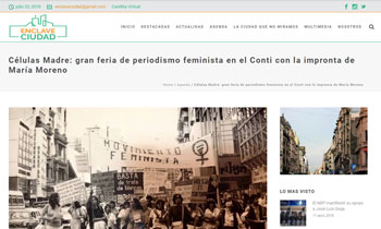 Células Madre: gran feria de periodismo feminista en el Conti con la impronta de María Moreno